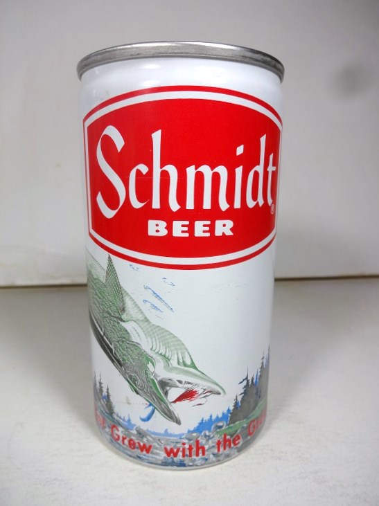 Schmidt - Pike - Heileman - aluminum w red letters - Click Image to Close